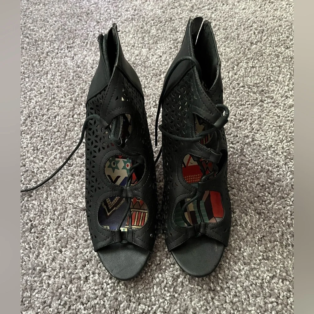 Women's Madden Girl Lace-up Heels - Picture 1 of 4